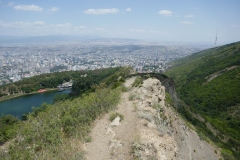Hiking trail Mtatsminda – Turtle Lake, Tbilisi, Georgia