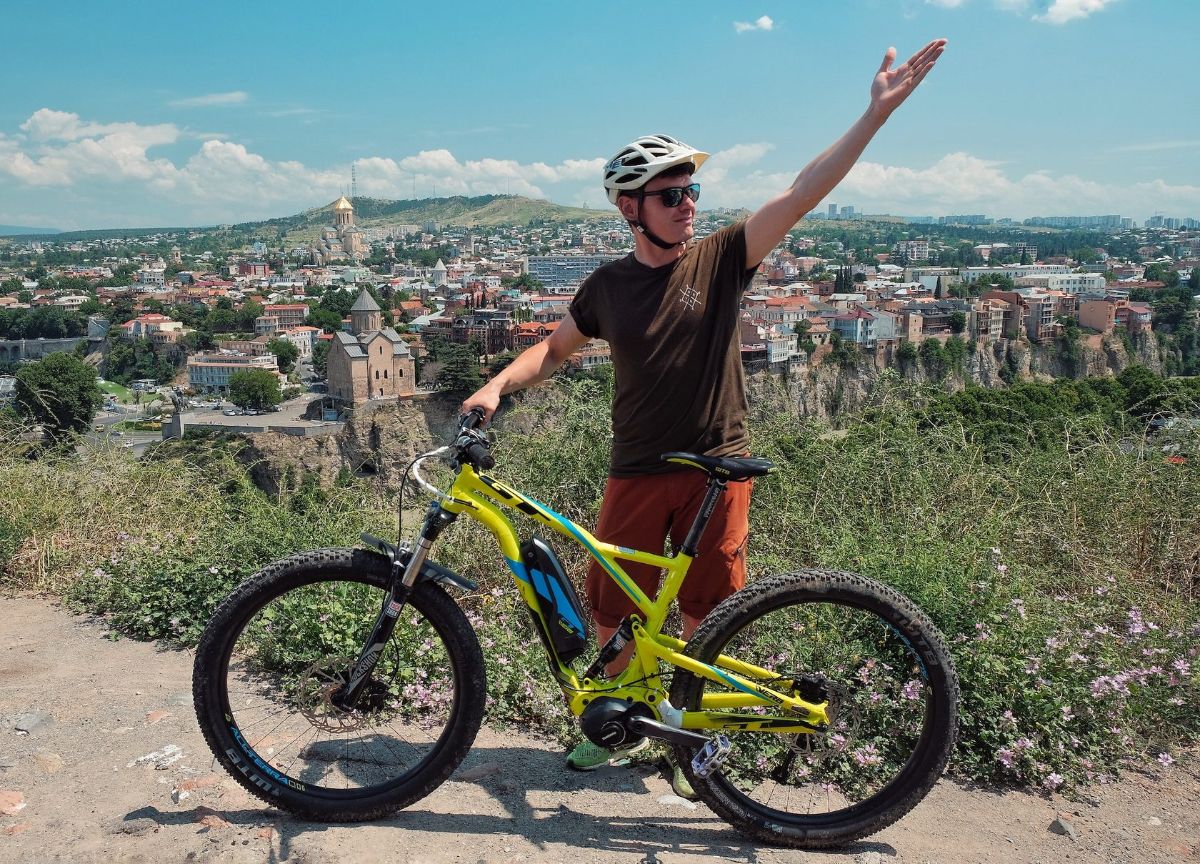 Fahrradverleih in Tiflis